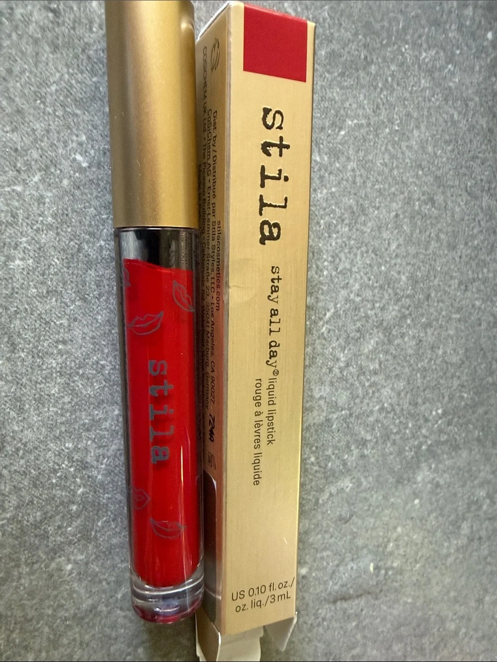 Stila Stay All Day Liquid Lipstick — Bright Red “beso”